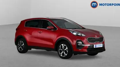 Used Kia Sportage 136 HP (100 kW) 2021 Red SUV