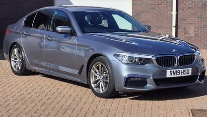 Begagnad BMW 520 M Sport 190 HK (139 kW) 2019 Blå Sedan