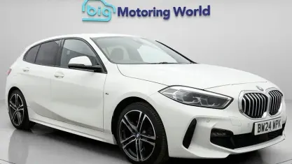 Used BMW 118 M Sport 136 HP (100 kW) 2024 White Hatchback