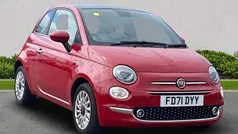 Red Used 2022 Fiat 500 Dolcevita Hatchback | £10,416 (Fair price)