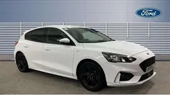 White Used 2019 Ford Focus ST-Line Hatchback | £10,652 (Fair price)