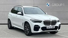 White Used 2022 BMW X5 M Sport SUV | £46,895 (Fair price)
