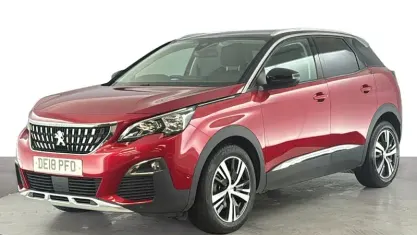 Używany Peugeot 3008 Allure 120 KM (88 kW) 2018 Czerwony SUV