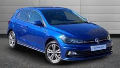 Blue Used 2021 VW Polo R-line Hatchback | £17,595 (Fair price)