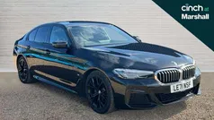 Black Used 2022 BMW 520 M Sport Sedan | £23,530 (Good price)