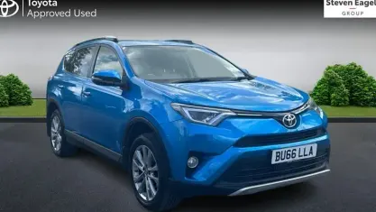Used Toyota RAV4 143 HP (105 kW) 2016 Blue SUV