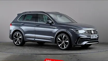 Grey Used 2022 VW Tiguan R-line SUV | £23,287 (Fair price)