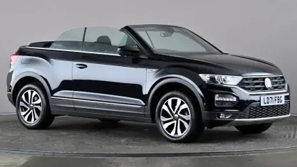 Used VW T-Roc Cabriolet Active 150 HP (110 kW) 2021 Black Cabriolet