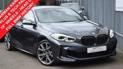 Used BMW M135 Comfort Edition 306 HP (225 kW) 2019 Grey Hatchback