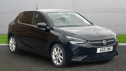 Used Vauxhall Corsa Elite 75 HP (55 kW) 2021 Black Hatchback