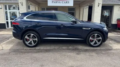 Used Jaguar F-Pace S 381 HP (280 kW) 2017 Blue SUV
