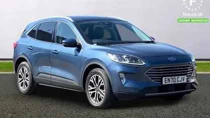 Begagnad Ford Kuga Titanium 120 HK (88 kW) 2021 Blå SUV