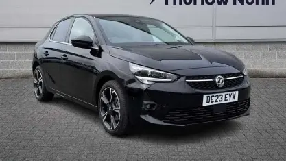 Used Vauxhall Corsa Ultimate 131 HP (96 kW) 2023 Black Hatchback