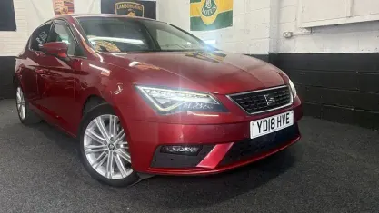 Used Seat Leon XCELLENCE 184 HP (135 kW) 2018 Red Hatchback