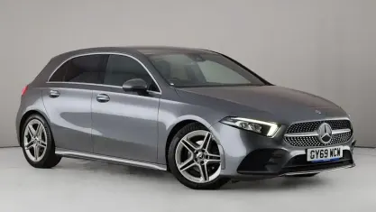 Used Mercedes A200 AMG line 150 HP (110 kW) 2019 Grey Hatchback
