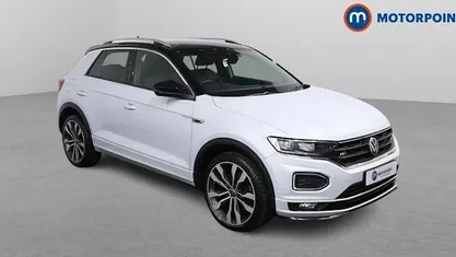 Used VW T-Roc R-line 150 HP (110 kW) 2021 Silver SUV