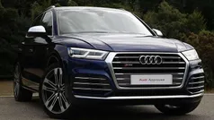Blue Used 2018 Audi SQ5 S-Line SUV | £24,995 (Fair price)