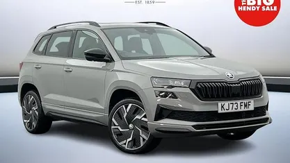 Used 2024 Skoda Karoq SportLine SUV | £25,199 (Fair price)