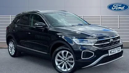 Used VW T-Roc Style 110 HP (80 kW) 2023 Black SUV