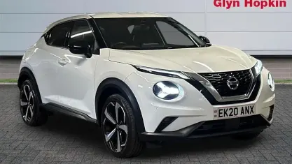 Used Nissan Juke Tekna 117 HP (86 kW) 2020 White SUV