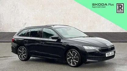 Used Skoda Octavia SportLine 150 HP (110 kW) 2025 Black Estate