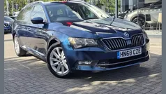 Blue Used 2018 Skoda Superb SE Estate | £11,990 (Fair price)