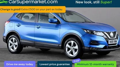 Used Nissan Qashqai Acenta Premium 140 HP (102 kW) 2019 Blue SUV