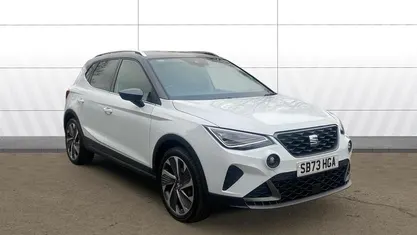 White Used 2023 Seat Arona FR Sport SUV | £16,996 (Fair price)