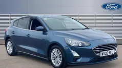 Blue Used 2020 Ford Focus Titanium Hatchback | £10,658 (Fair price)