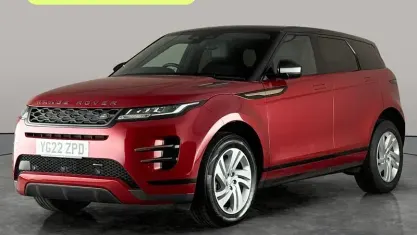 Used Land Rover Range Rover evoque R-Dynamic 207 HP (152 kW) 2022 Red SUV
