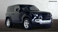 Santorini black Used 2021 Land Rover Defender SE SUV | £43,650 (Fair price)