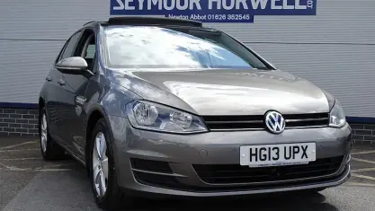 Used VW Golf VII Match 105 HP (77 kW) 2014 Grey Hatchback