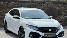 White Used 2017 Honda Civic SR Hatchback | £8,995 (Fair price)
