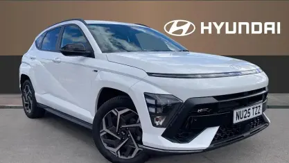 Used Hyundai Kona N Line 101 HP (74 kW) 2025 White SUV