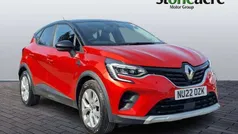 Red/black Used 2022 Renault Captur Iconic SUV | £13,777 (Fair price)