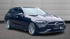 Black Used 2024 Mercedes C300e AMG Line Premium Estate | £33,650 (Good price)