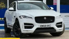 White Used 2019 Jaguar F-Pace R-Sport SUV | £17,125 (Fair price)