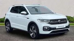 White Used 2021 VW T-Cross R-line SUV | £17,490 (Fair price)