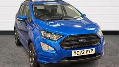 Blue Used 2022 Ford Ecosport ST-Line SUV | £14,200 (Fair price)