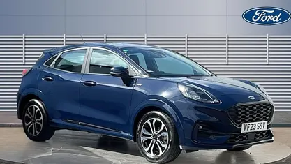 Used Ford Puma ST-Line 125 HP (91 kW) 2023 Blue SUV