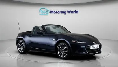 Blue Used 2021 Mazda MX5 Inclusive Cabriolet | £17,000 (Fair price)