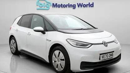 Used VW ID.3 Pro Performance 150 kW (204 HP) 2020 White Hatchback