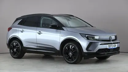 Used Vauxhall Grandland X GS Line 131 HP (96 kW) 2022 Grey SUV