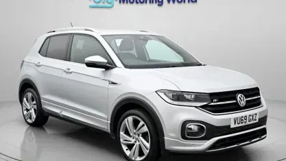 Used VW T-Cross R-line 95 HP (69 kW) 2019 Silver SUV