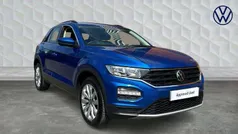 Blue Used 2021 VW T-Roc SE SUV | £16,350 (Fair price)