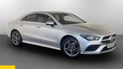 Used Mercedes CLA250e AMG line 218 HP (160 kW) 2022 Silver Sedan