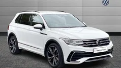 White Used 2021 VW Tiguan R-line SUV | £23,595 (Fair price)