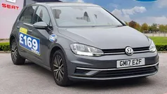 Grey Used 2017 VW Golf VII SE Hatchback | £9,999 (Fair price)