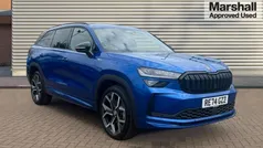 Race blue Used 2024 Skoda Kodiaq SportLine SUV | £40,990 (Fair price)