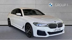 White Used 2022 BMW 520 M Sport Sedan | £28,990 (Fair price)